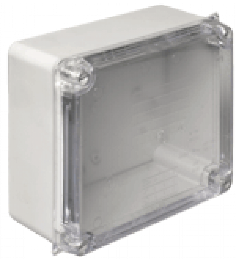 6817 CAJA ESTANCA CIEGA IP65 IK08 160X135X70 TAPA TRANSPARENTE SOLERA